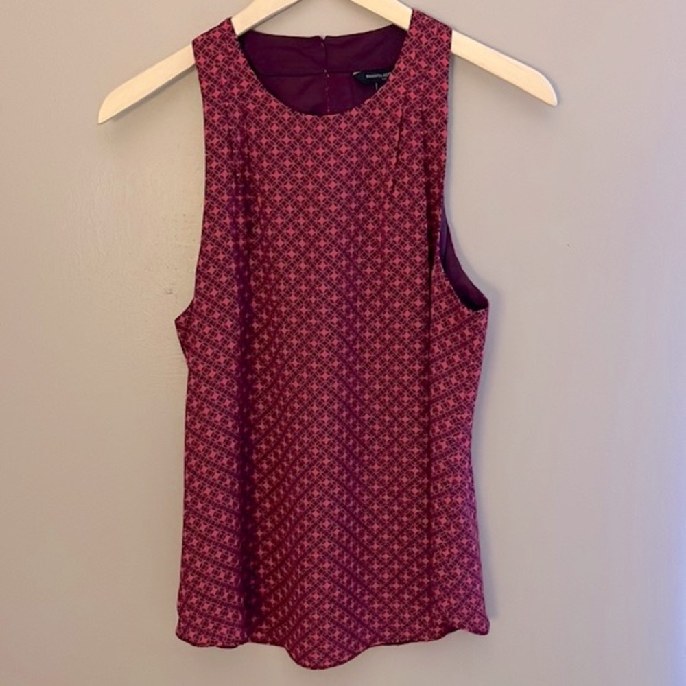 Banana Republic‎ Sleeveless High Neck Blouse Size Small